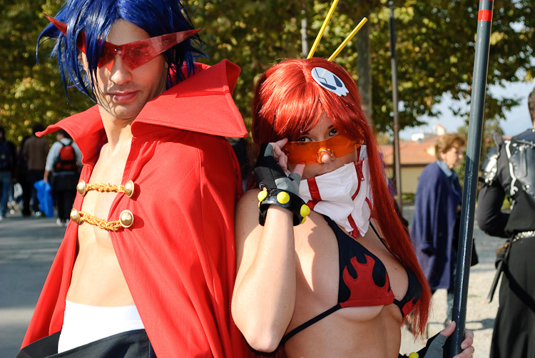 Lucca '09 - Cosplay Gurren Lagann.